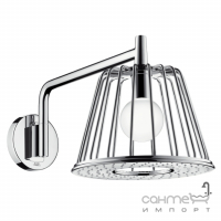 Верхний душ с лампой Axor ShowerCollection LampShower 26031000 шлифованный никель
