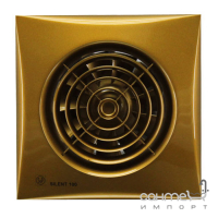 Осьовий вентилятор зі зворотним клапаном Soler&Palau Silent-100 CZ 230V 5210604300 золото