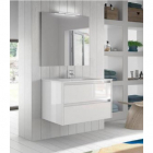 Комплект мебели для ванной комнаты Primera Sansa 80 C0074266 белый глянец
