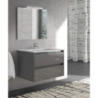 Комплект мебели для ванной комнаты Primera Sansa 80 C0074267 антрацит