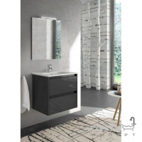 Комплект меблів для ванної кімнати Primera Sansa 60 C0074265 антрацит