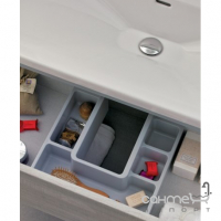 Комплект мебели для ванной комнаты Primera Sansa 80 C0074266 белый глянец