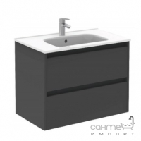 Комплект мебели для ванной комнаты Primera Sansa 80 C0074267 антрацит
