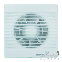 Осьовий вентилятор для ванної кімнати Soler&Palau Decor-200 S 230V 5210038500 білий