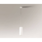 Люстра подвесная Shilo Kobe 7644 современный, белый, металл