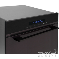 Вбудована посудомийна машина на 8 комплектів посуду Gunter&Hauer SL 3008 Compact чорне/чорне скло