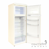 Двокамерний холодильник Gunter&Hauer FN 240 B бежевий, ретро