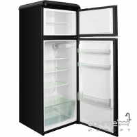 Двокамерний холодильник Gunter&Hauer FN 275 G графіт, ретро