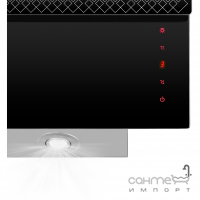 Наклонная кухонная вытяжка Gunter&Hauer Leona 6 Q черное стекло