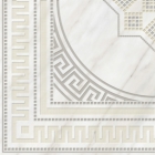 Плитка-панно для підлоги, декор 400х400 Golden Tile Карара (біла, під мармур) Е50830