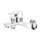 Змішувач для ванни Q-tap Ustek 3016107DCW білий/хром