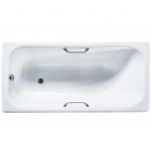 Прямокутна чавунна ванна з ручками Universal Ностальжі 170х75 біла емаль
