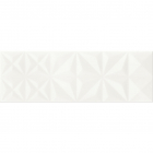 Плитка настенная Opoczno White Magic White Glossy Squares Structure 25x75