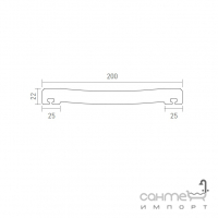 Дренажная с закруглением 20x_ Mayor Crosscut Rejilla Curva  Ref. RJ55 RESP М-778 Petra Светло-Бежевый