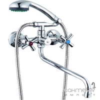 Змішувач для ванни з душовим гарнітуром G-Lauf JMD-QMT7-A722 хром