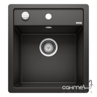 Гранітна кухонна мийка врізна Blanco Silgranit Dalago 45-F 525870 чорний