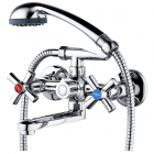 Змішувач для ванни з душовим гарнітуром G-Lauf QMT3-A722 хром
