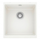 Гранітна кухонна мийка під стільницю Blanco Silgranit Rotan 400-U 521334 білий