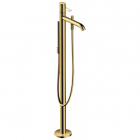 Змішувач для ванни для підлоги Axor Uno Loop 38442990 Polished Gold Optic золото
