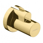 Декоративная накладка для углового вентиля Hansgrohe 13950990 золото