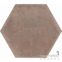 Напольная плитка, шестиугольная 20х23,1 Kerama Marazzi Виченца коричневый (матовая), арт. SG23003N