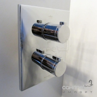 Смеситель-термостат скрытого монтажа для ванны Imprese Centrum VRB-10400Z хром