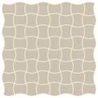 Керамограніт універсальний мозаїка Paradyz Modernizm Bianco Mozaika Prasowana K.3,6X4,4 30,86x30,86