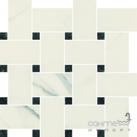 Мозаїка універсальна Paradyz Uniwersalna Mozaika Bianco Paradyz Pantos 26,6x26,6
