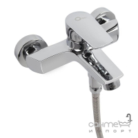 Змішувач для ванни з душовим гарнітуром Q-tap Tenso CRM 006 хром