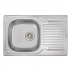 Кухонная мойка Q-tap 7850 Micro Decor 0,8 mm нерж. сталь микродекор
