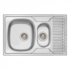 Кухонная мойка Q-tap 7850-B Micro Decor 0,8 mm нерж. сталь микродекор