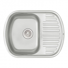 Мийка кухонна Q-tap 6349 Satin 0,8 mm нерж. сталь сатин