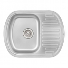 Мийка кухонна Q-tap 6349 Micro Decor 0,8 mm нерж. сталь мікродекор