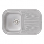Мийка кухонна Q-tap 7448 Micro Decor 0,8 mm нерж. сталь мікродекор
