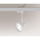 Трековий світильник Shilo Mima 7707 сучасний, білий, метал
