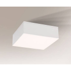 Светильник потолочный влагостойкий Shilo Tottori IL 7725 белый, металл, сталь, алюминий