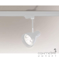 Трековый светильник Shilo Mima 7793 современный, белый, металл