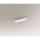 Светильник потолочный влагостойкий Shilo Sumoto 7764 белый, металл, сталь, алюминий