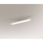 Светильник потолочный влагостойкий Shilo Sumoto 7765 белый, металл, сталь, алюминий