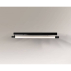 Настенный светильник влагостойкий Shilo Ibara 8090 современный, черный, сталь, алюминий