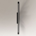 Настінний світильник вологостійкий Shilo Otaru 8089 сучасний, чорний, сталь, алюміній