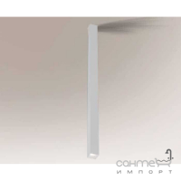 Точковий світильник даунлайт накладний вологостійкий Shilo Doha 7747 сучасний, білий, сталь, алюміній