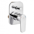 Змішувач для ванни прихованого монтажу Q-tap Flaja QTFLA6210102NDC хром