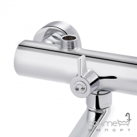 Змішувач для ванни з довгим виливом Q-tap Stenava QTST3245102FC хром
