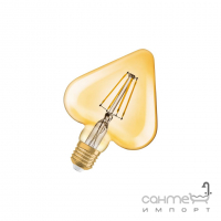 Лампа светодиодная Osram LED 1906 FILAMENT GOLD Heart 4,5W 470Lm 2500K E27
