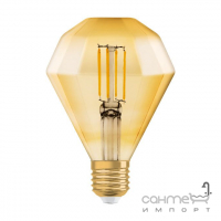 Лампа светодиодная Osram LED 1906 FILAMENT GOLD Diamond 4,5W 470Lm 2500K E27