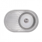 Кухонна мийка Lidz 7750 0.6mm Polish LIDZ775006POL нерж. сталь полірована