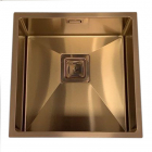 Кухонна мийка під стільницю Fabiano Quadro 44 Nano Copper мідь