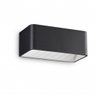 Настенный светильник Ideal Lux Click 243184 черный, алюминий