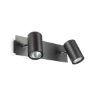 Світильник настінний спот Ideal Lux Spot 156743 хай-тек, чорний, метал